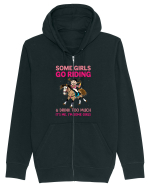 Some Girls Go Riding Hanorac cu fermoar Unisex Connector