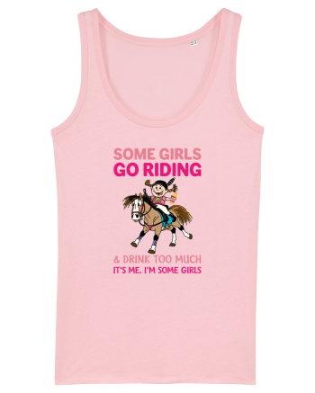 Some Girls Go Riding Cotton Pink