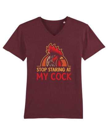 Stop Staring At My Cock Burgundy