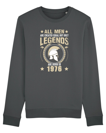 All Men Are Equal Legends Are Born In 1976 Anthracite