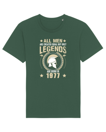 All Men Are Equal Legends Are Born In 1977 Bottle Green