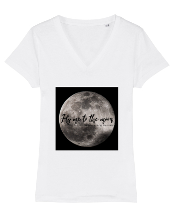 Fly me to the Moon White