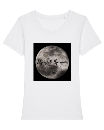 Fly me to the Moon White