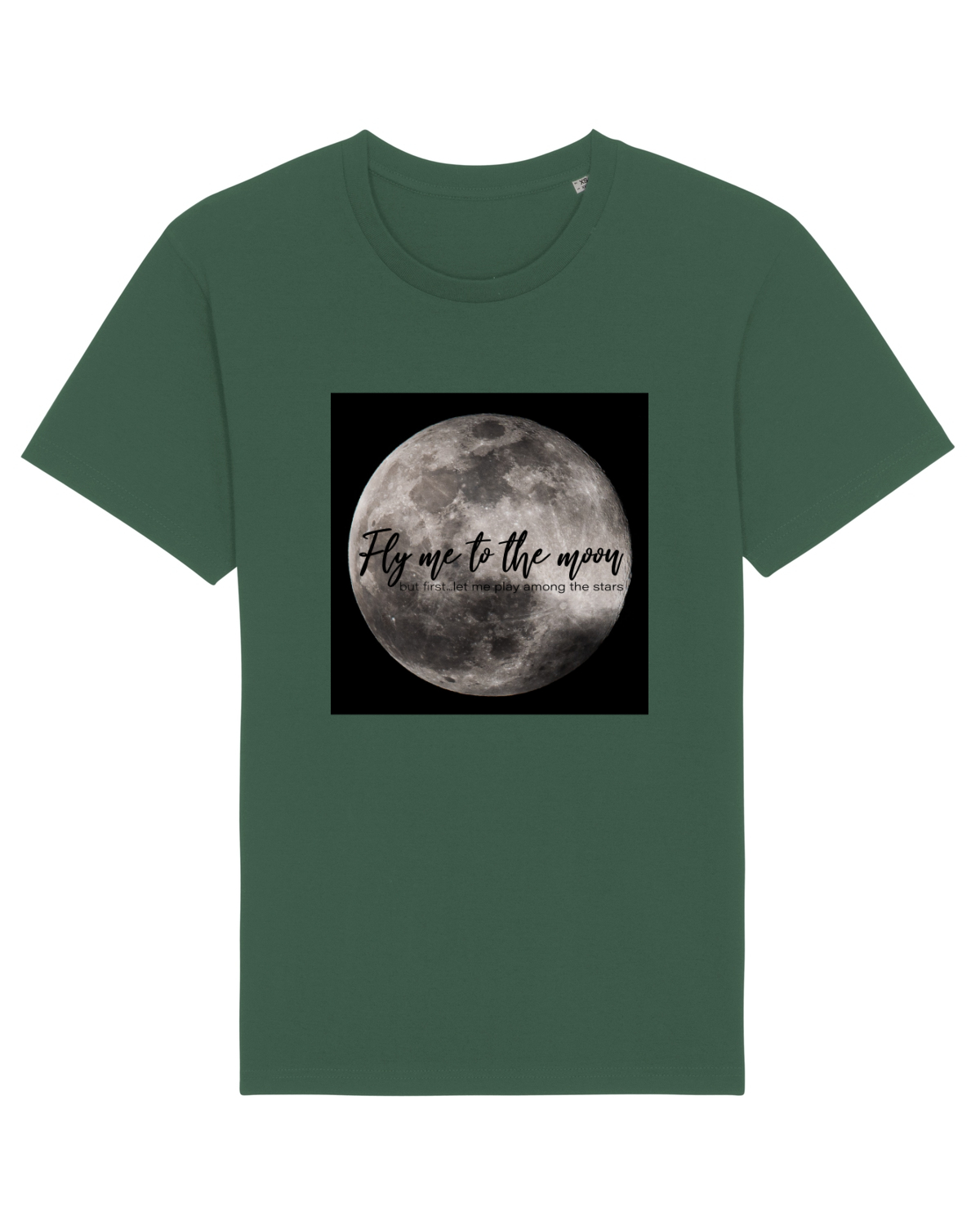 Tricou mânecă scurtă Unisex Rocker Bottle Green