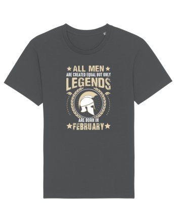 All Men Are Equal Legends Are Born In February Anthracite