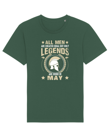 All Men Are Equal Legends Are Born In May Bottle Green