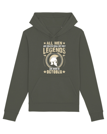 All Men Are Equal Legends Are Born In October Khaki