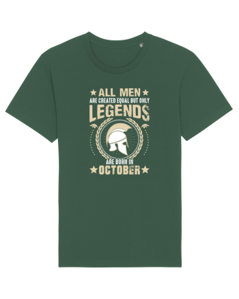 All Men Are Equal Legends Are Born In October Bottle Green