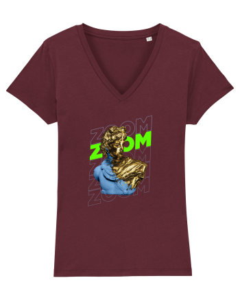 ZOOM gold Burgundy