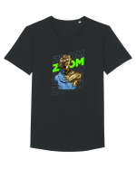 ZOOM gold Tricou mânecă scurtă guler larg Bărbat Skater