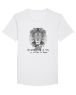 Lion - It's time to roar Tricou mânecă scurtă guler larg Bărbat Skater