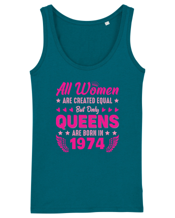 All Women Are Equal Queens Are Born In 1974 Ocean Depth