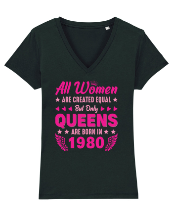 All Women Are Equal Queens Are Born In 1980 Black