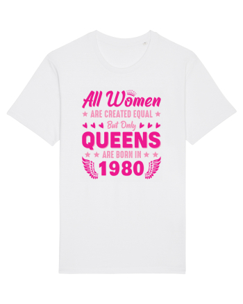 All Women Are Equal Queens Are Born In 1980 White
