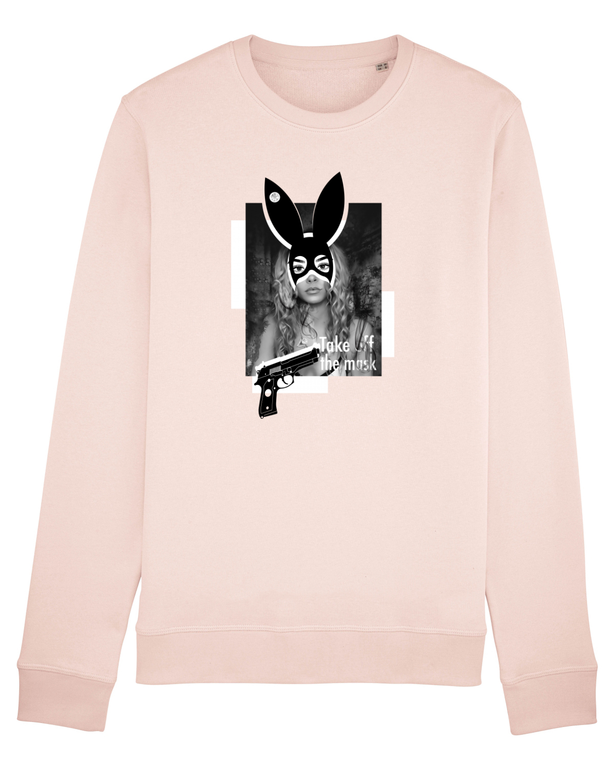 Bluză mânecă lungă Unisex Rise Candy Pink