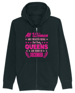 All Women Are Equal Queens Are Born In December Hanorac cu fermoar Unisex Connector