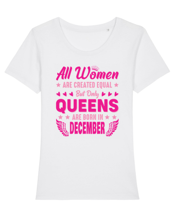 All Women Are Equal Queens Are Born In December White
