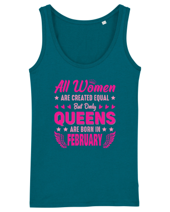 All Women Are Equal Queens Are Born In February Ocean Depth