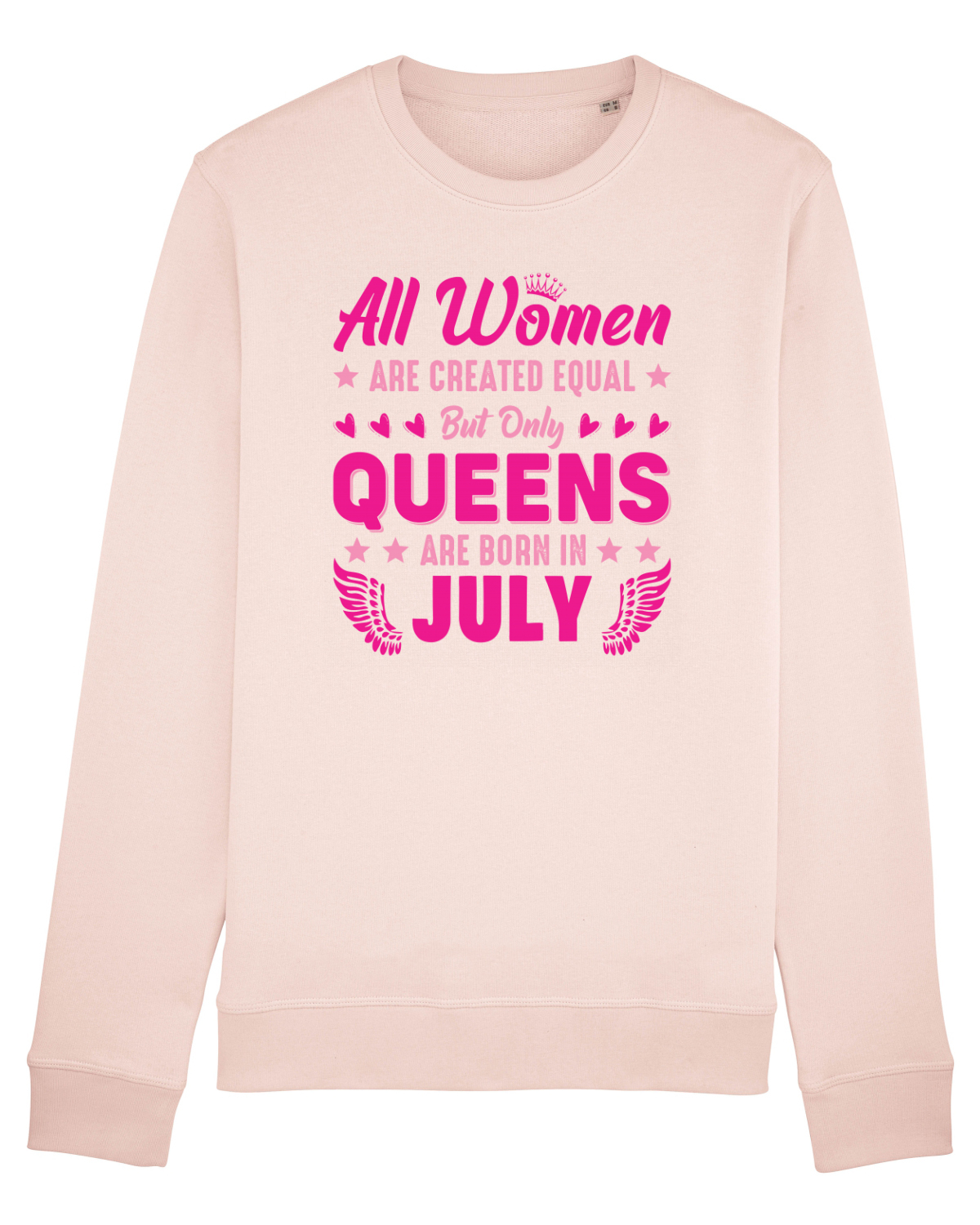 Bluză mânecă lungă Unisex Rise Candy Pink