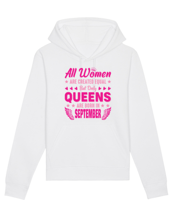 All Women Are Equal Queens Are Born In September White
