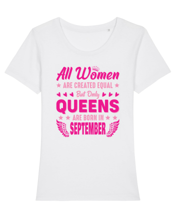 All Women Are Equal Queens Are Born In September White