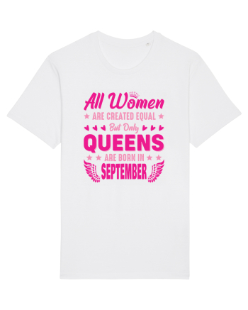 All Women Are Equal Queens Are Born In September White