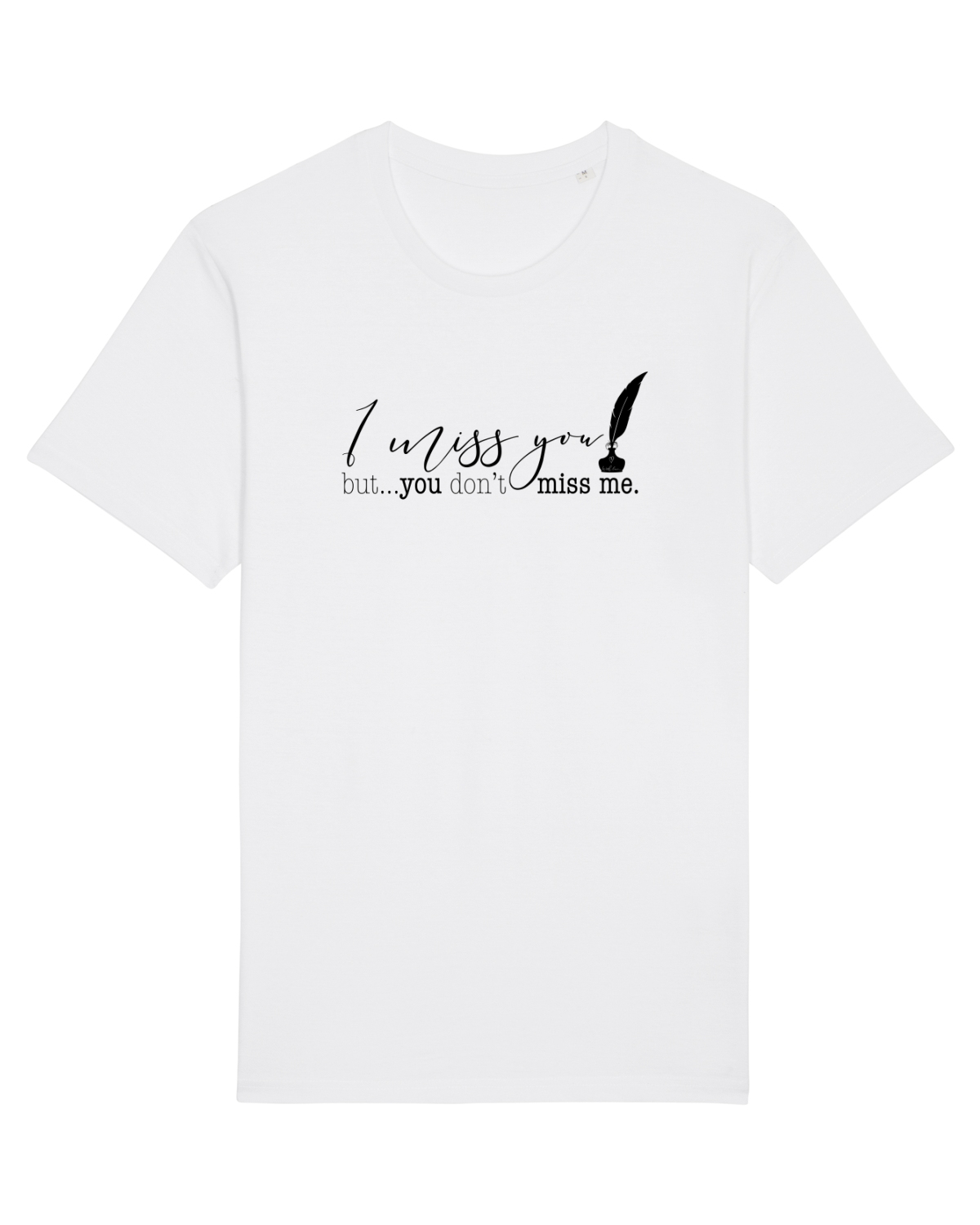 Tricou mânecă scurtă Unisex Rocker White