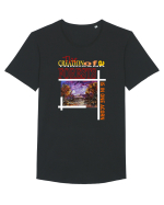 Landscape Tricou mânecă scurtă guler larg Bărbat Skater