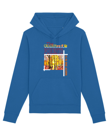 Forest Landscape Royal Blue