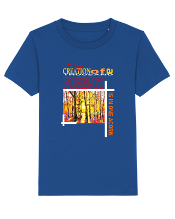 Forest Landscape Majorelle Blue