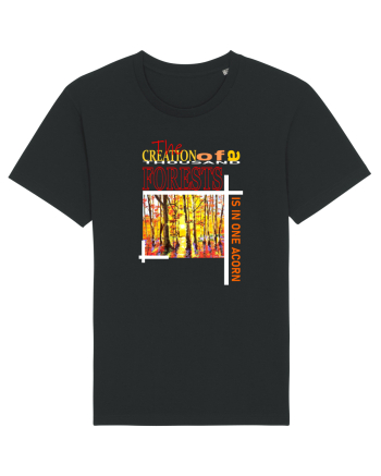 Forest Landscape Black