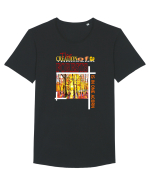 Forest Landscape Tricou mânecă scurtă guler larg Bărbat Skater