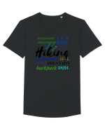 Hiking Tricou mânecă scurtă guler larg Bărbat Skater