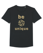 Be Unique Tricou mânecă scurtă guler larg Bărbat Skater