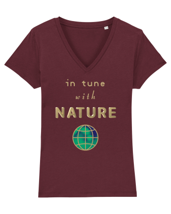 In Tune With Nature Burgundy