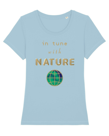 In Tune With Nature Sky Blue