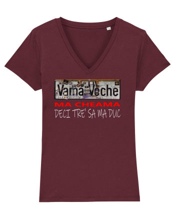 Vama Veche Ma Cheama Burgundy