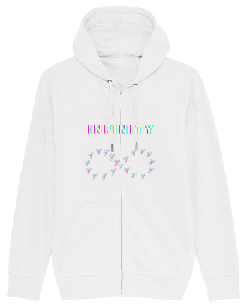 Infinity Butterfly White