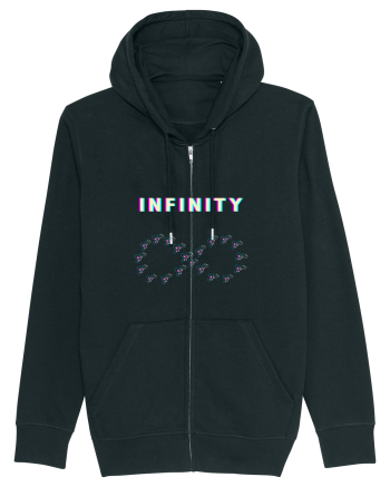 Infinity Butterfly Black