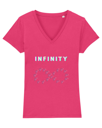 Infinity Butterfly Raspberry