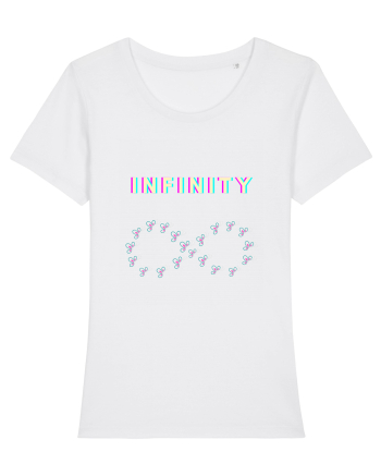 Infinity Butterfly White