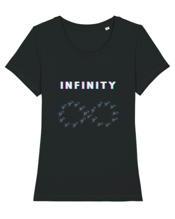 Infinity Butterfly Black