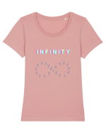 Infinity Butterfly Tricou mânecă scurtă guler larg fitted Damă Expresser