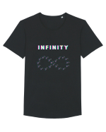 Infinity Butterfly Tricou mânecă scurtă guler larg Bărbat Skater