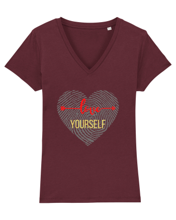 Love Yourself Burgundy