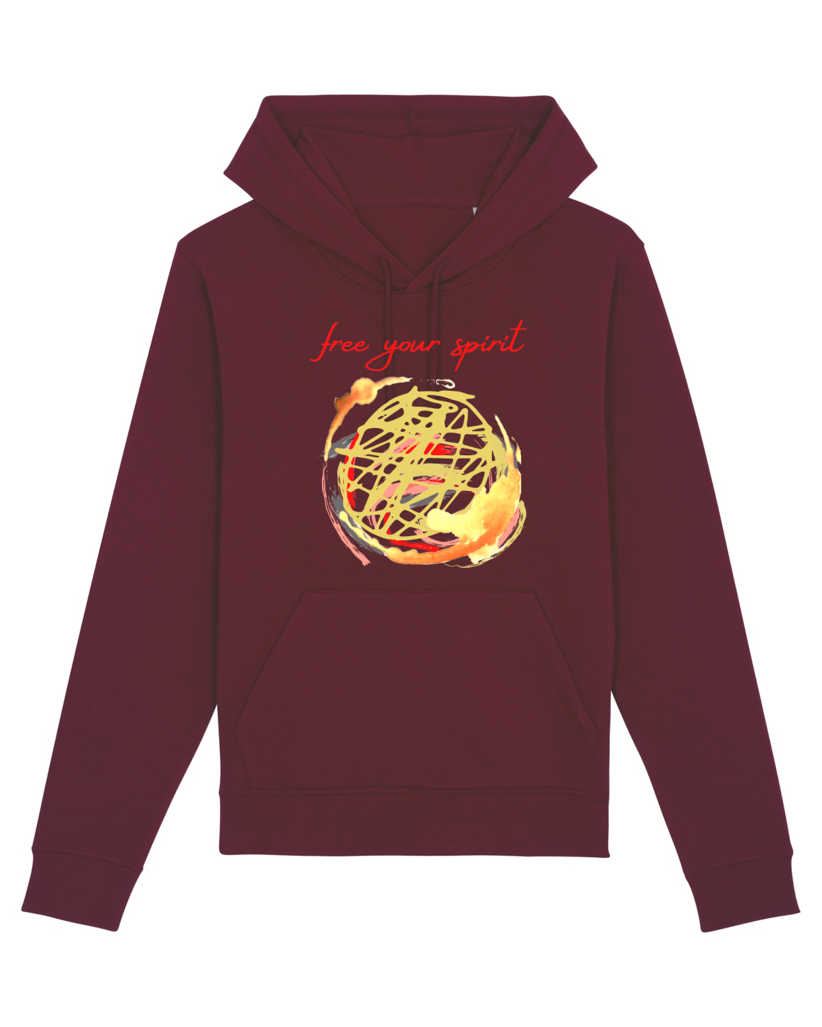 Hanorac Unisex Drummer Burgundy