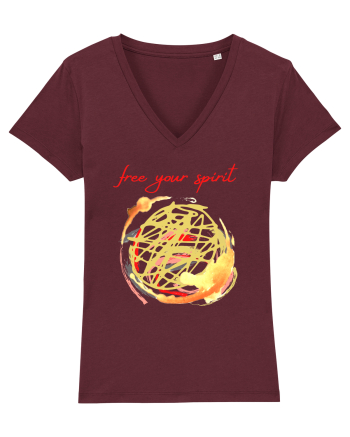 Free Your Spirit Burgundy