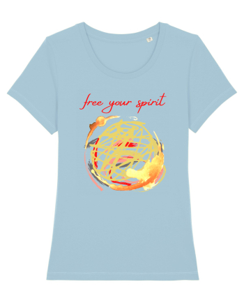 Free Your Spirit Sky Blue