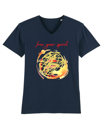 Free Your Spirit French Navy