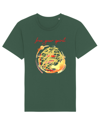Free Your Spirit Bottle Green